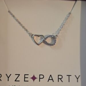 New With Box Ryze Sterling Silver Necklace.